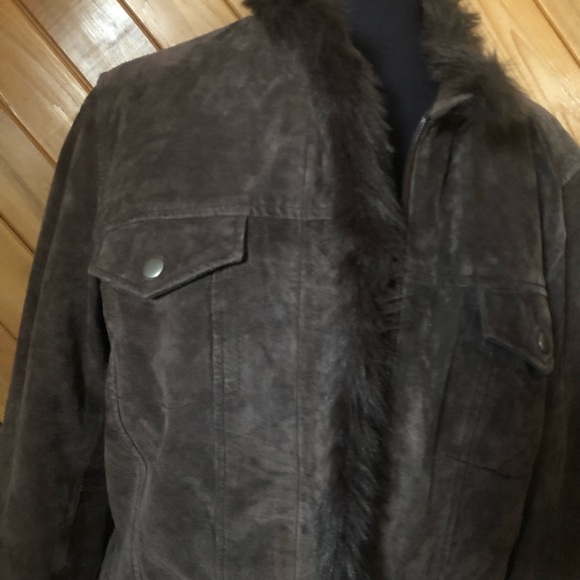 Coldwater Creek Genuine Leather Jacket |Medium | EUC - Picture 5 of 11